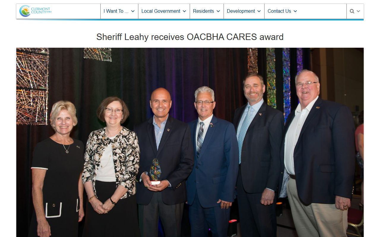 Clermont County Sheriff's Office website for arrest records